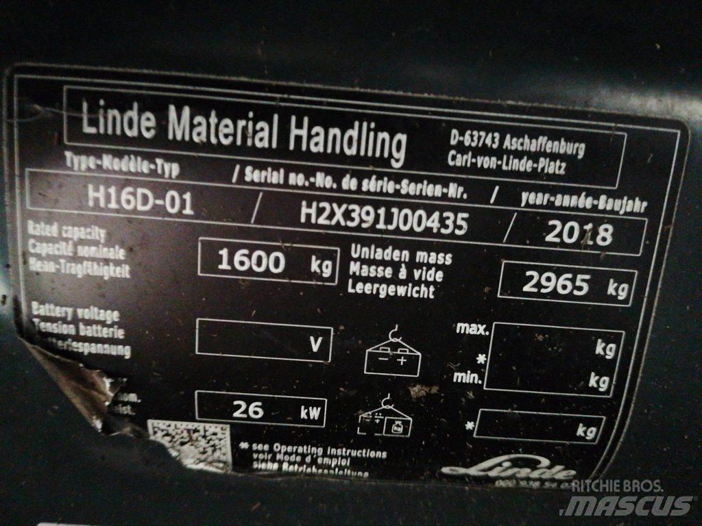 Linde H16D-01 Chariots diesel