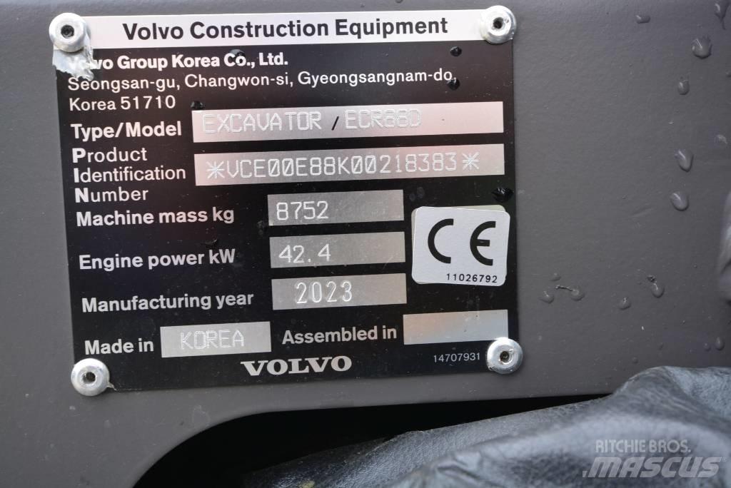Volvo ECR 88 D Pro Mini pelle 7t-12t