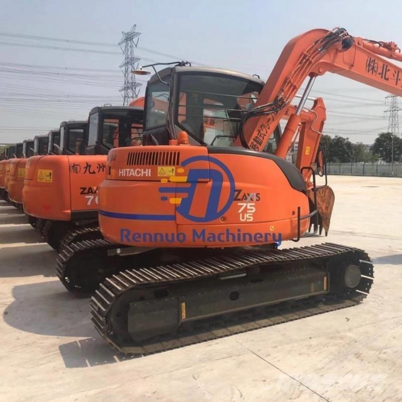 Hitachi ZX 75 US Pelle sur chenilles