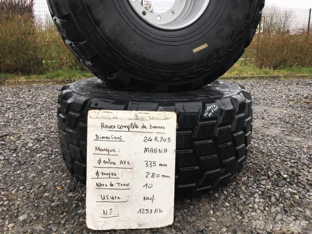  MAGNA TYRES 24R20.5 Pneus, roues et jantes
