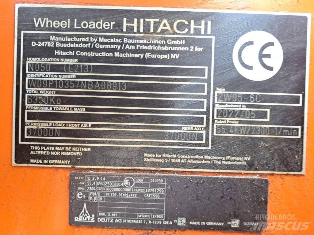 Hitachi ZW 95-6 Chargeuse sur pneus