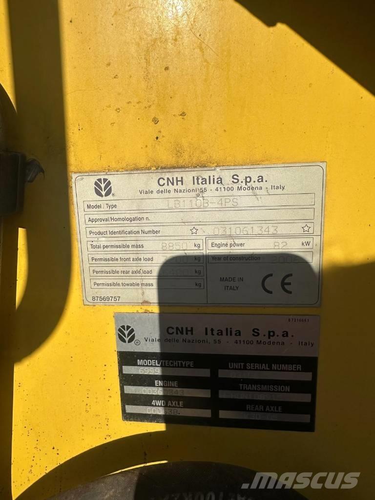 New Holland LB 110 B Hydraulique