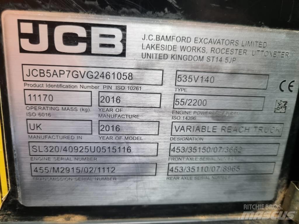 JCB 535-140 Hiviz Chariot télescopique