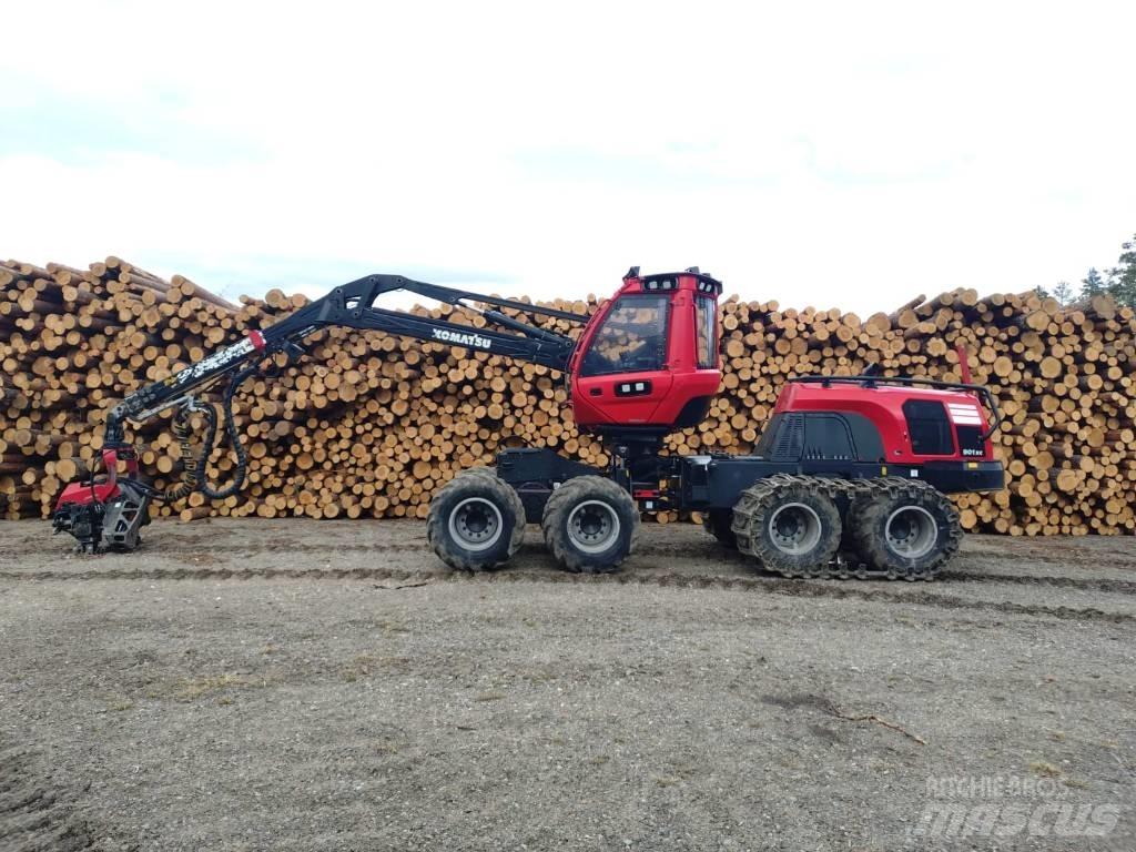 Komatsu 901 XC Abatteuse
