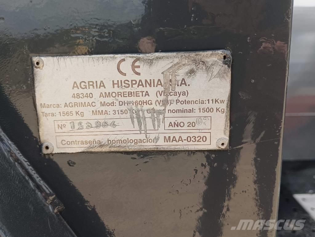 Agria DH 15 hg 4x4 Mini tombereau