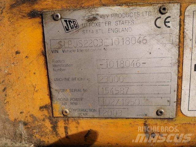 JCB JS 220 LS Pelle sur chenilles