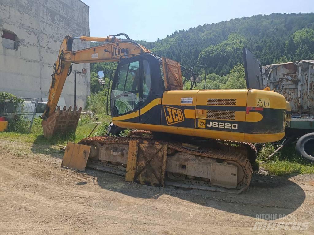 JCB JS 220 LS Pelle sur chenilles