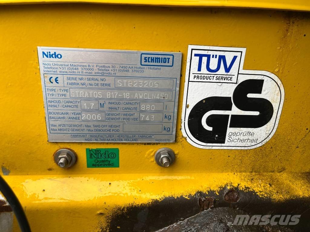 Nido Stratos Sableuse et saleuse