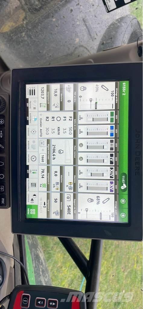 John Deere 6155R Tracteur