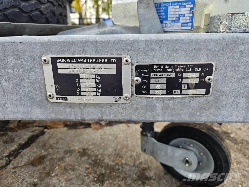 Ifor Williams GH 146 Carriole, remorque légère