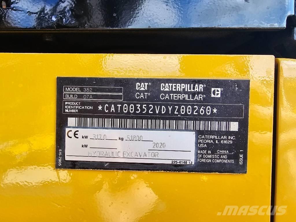 CAT 352 Pelle sur chenilles