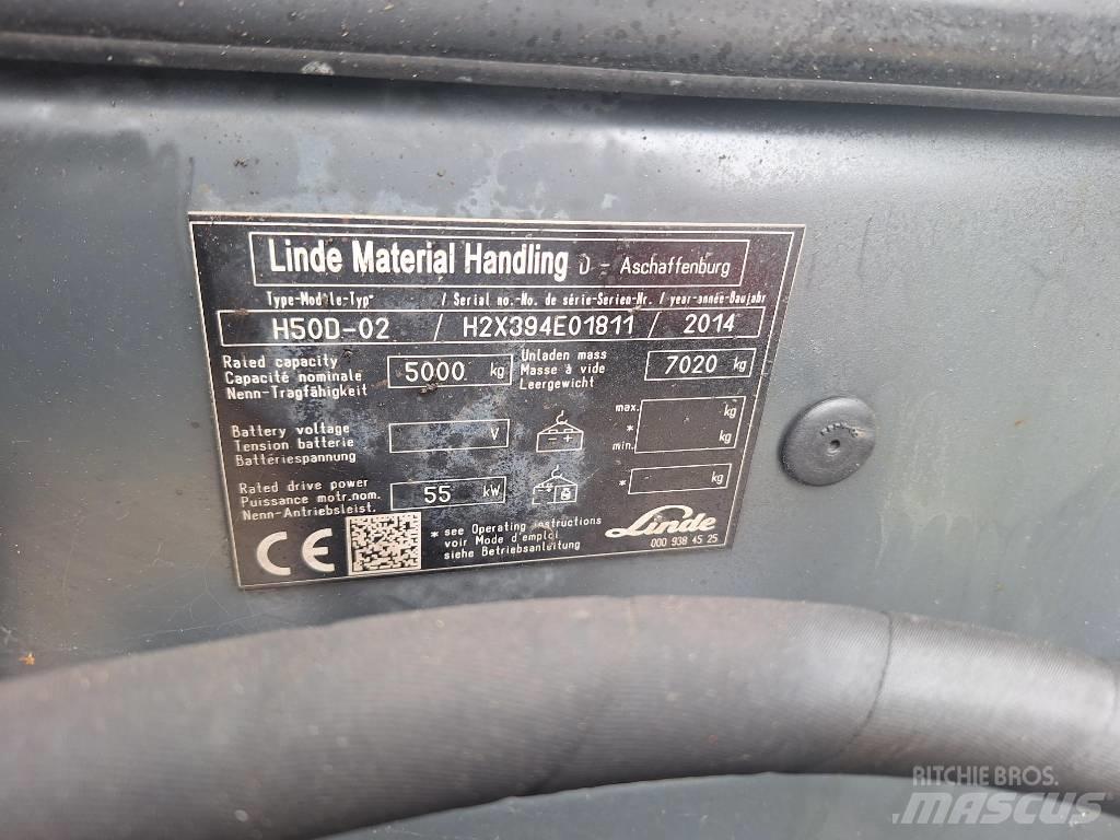 Linde H 50 D Chariots diesel