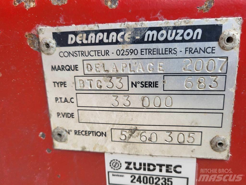 Delaplace 33 ton Benne céréalière