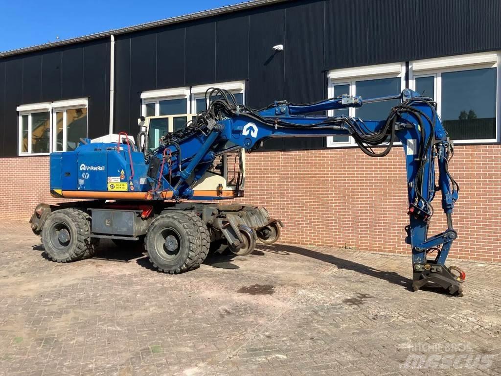 Atlas 160WSR Pelle sur pneus