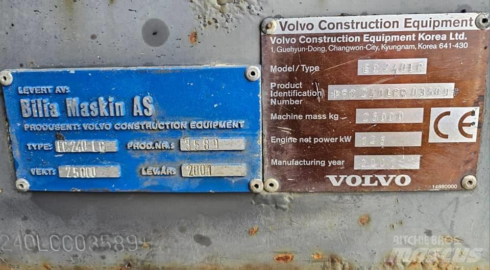 Volvo EC 240 LC Pelle sur chenilles