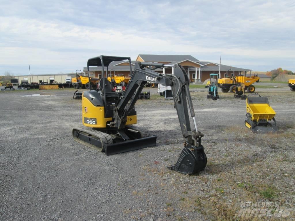 John Deere 26G Mini pelle < 7t