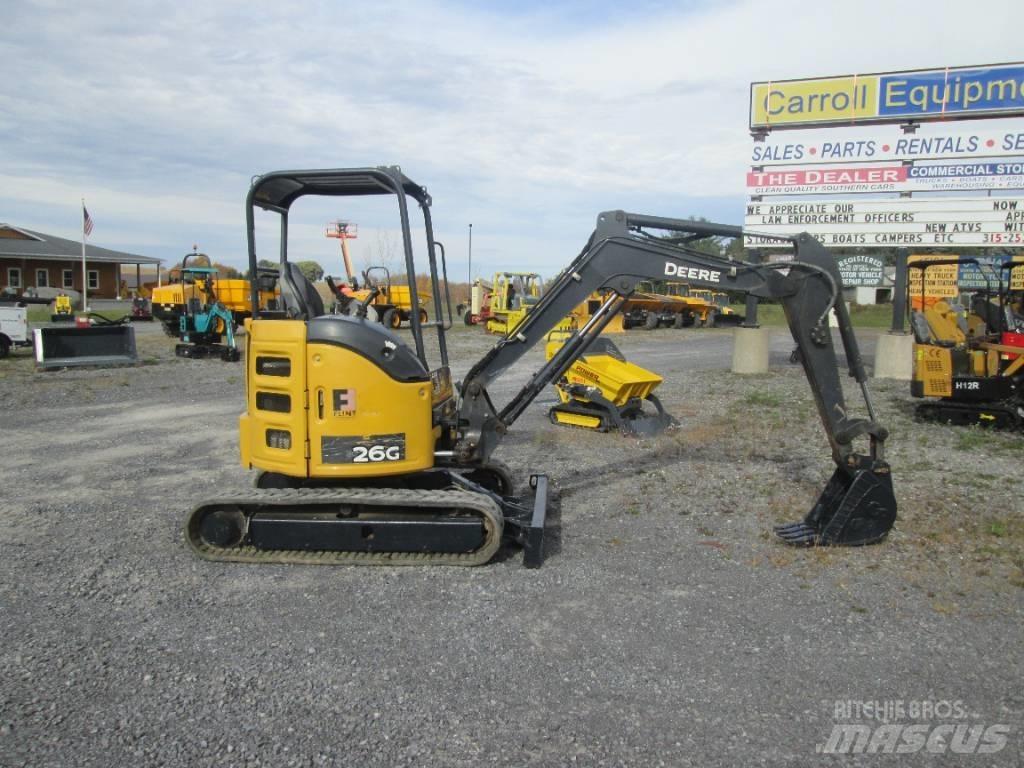 John Deere 26G Mini pelle < 7t