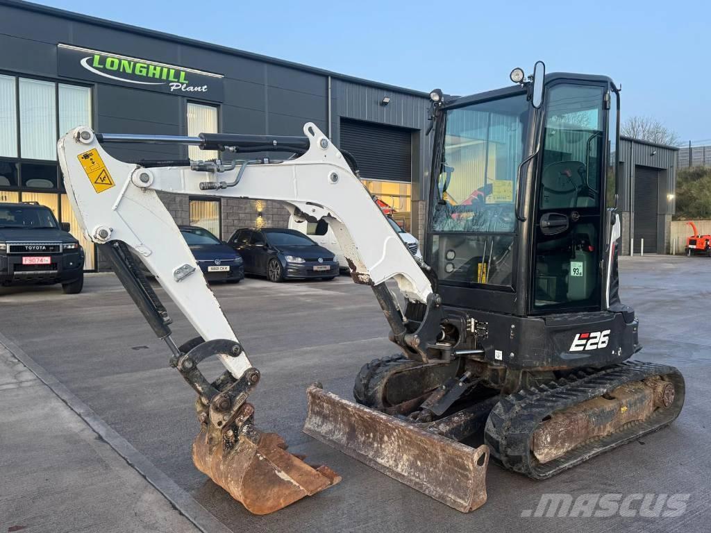 Bobcat E 26 Mini pelle < 7t