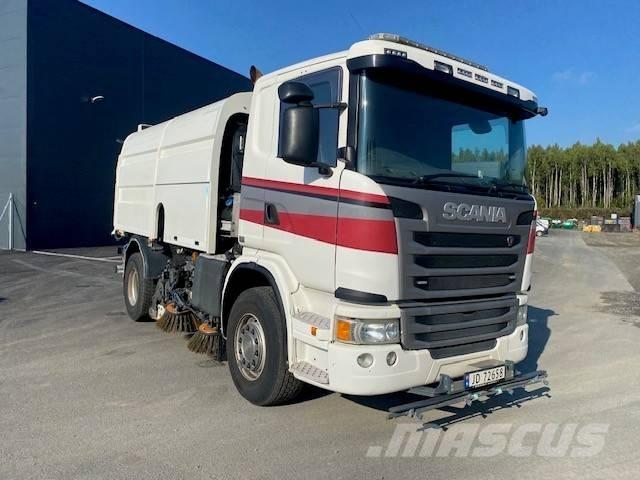 Scania G 410 Camion balayeur