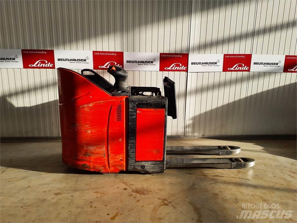Linde T20SP kurz Transpalette accompagnant