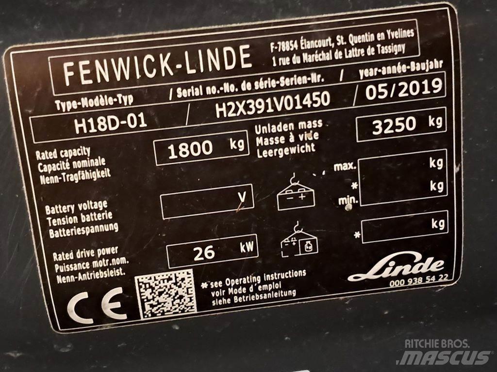 Linde H18D-01 Chariots diesel