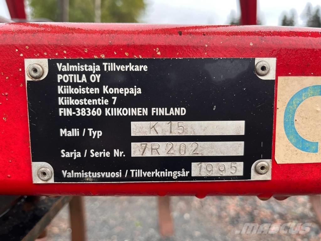 Potila k15 Déchaumeur, cultivateur
