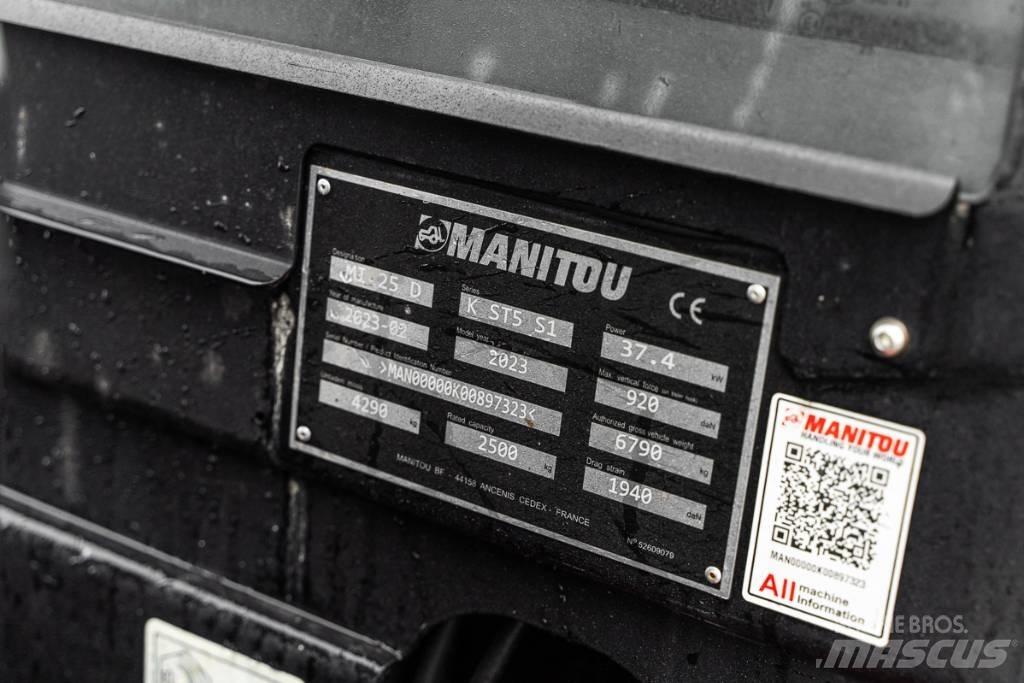 Manitou MI 25 D Chariots diesel