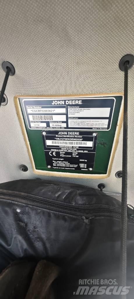 John Deere 1270 E Abatteuse