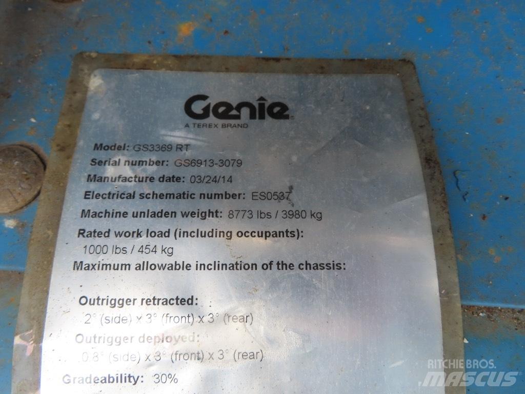 Genie GS 3268 RT Nacelle ciseaux