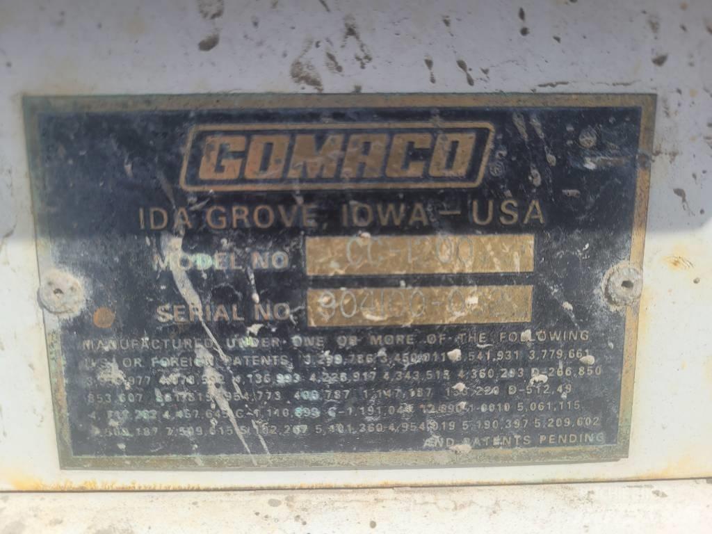 Gomaco CC1200 Accessoires pour centrale à béton