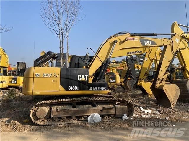 CAT 318D Pelle sur chenilles
