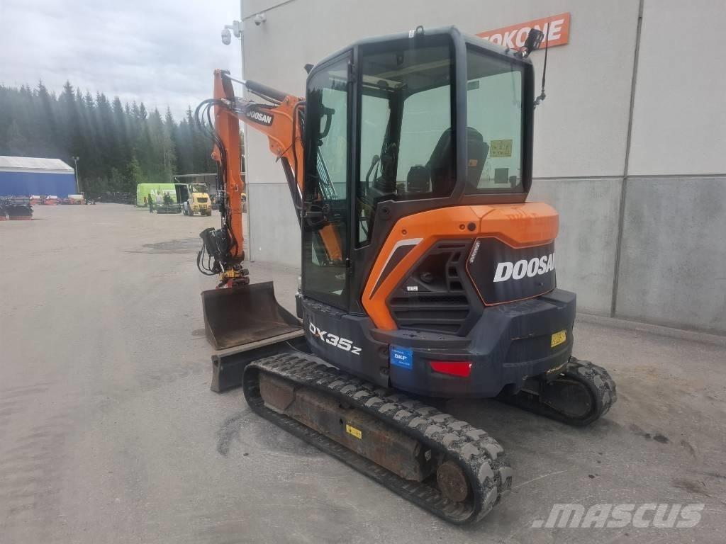 Doosan DX 35 Z Mini pelle < 7t