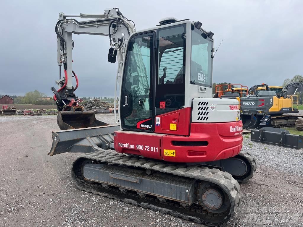 Takeuchi TB 280 FR Mini pelle 7t-12t