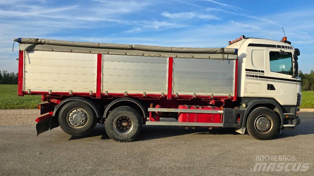 Scania R 124 LB Camion benne