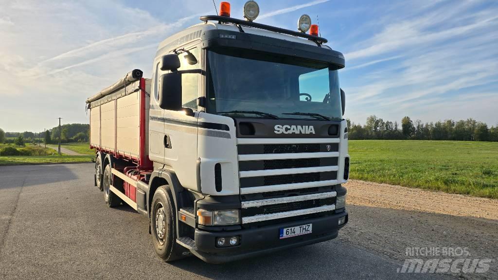 Scania R 124 LB Camion benne