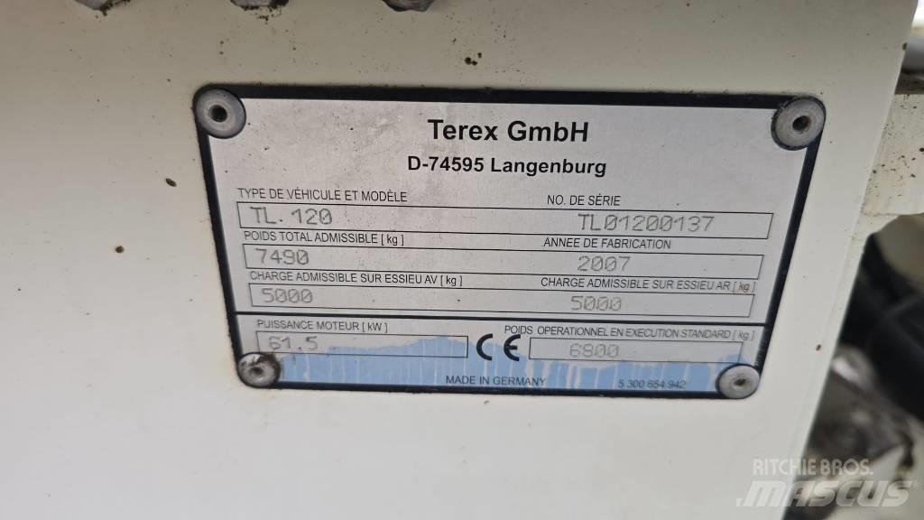 Terex TL 120 Chargeuse sur pneus