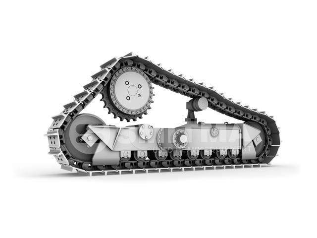 CAT D8R Chenilles