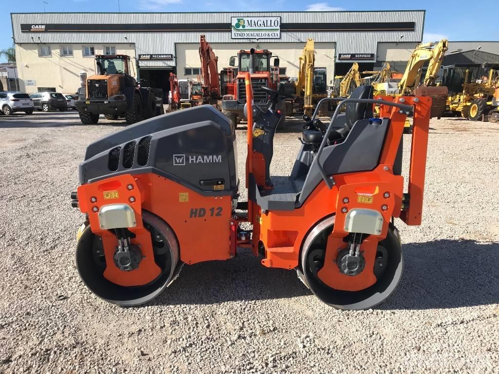 Hamm HD 12 VV Rouleaux monocylindre