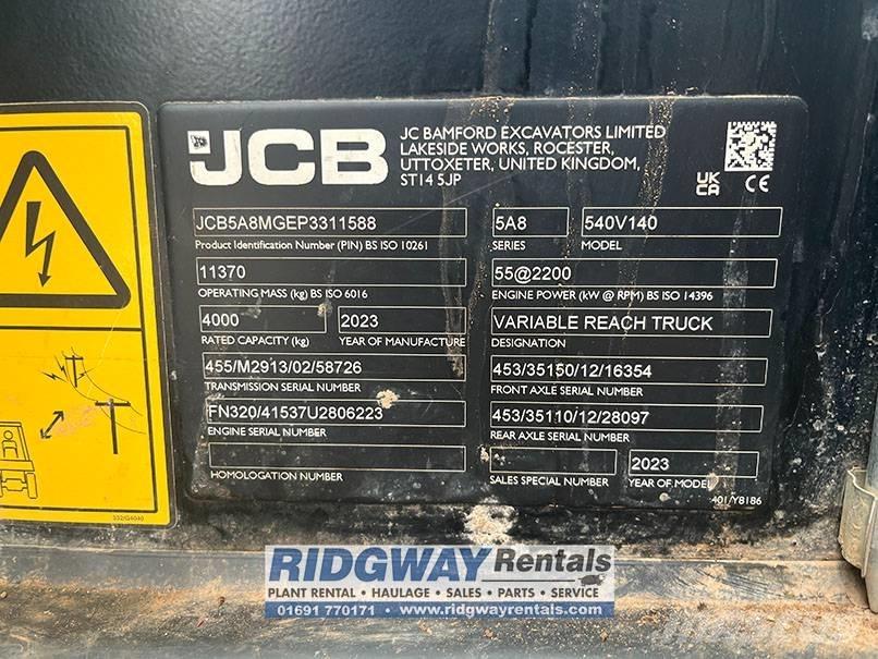 JCB 540-140 Chariot télescopique
