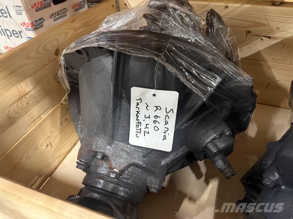 Scania R660 Essieux
