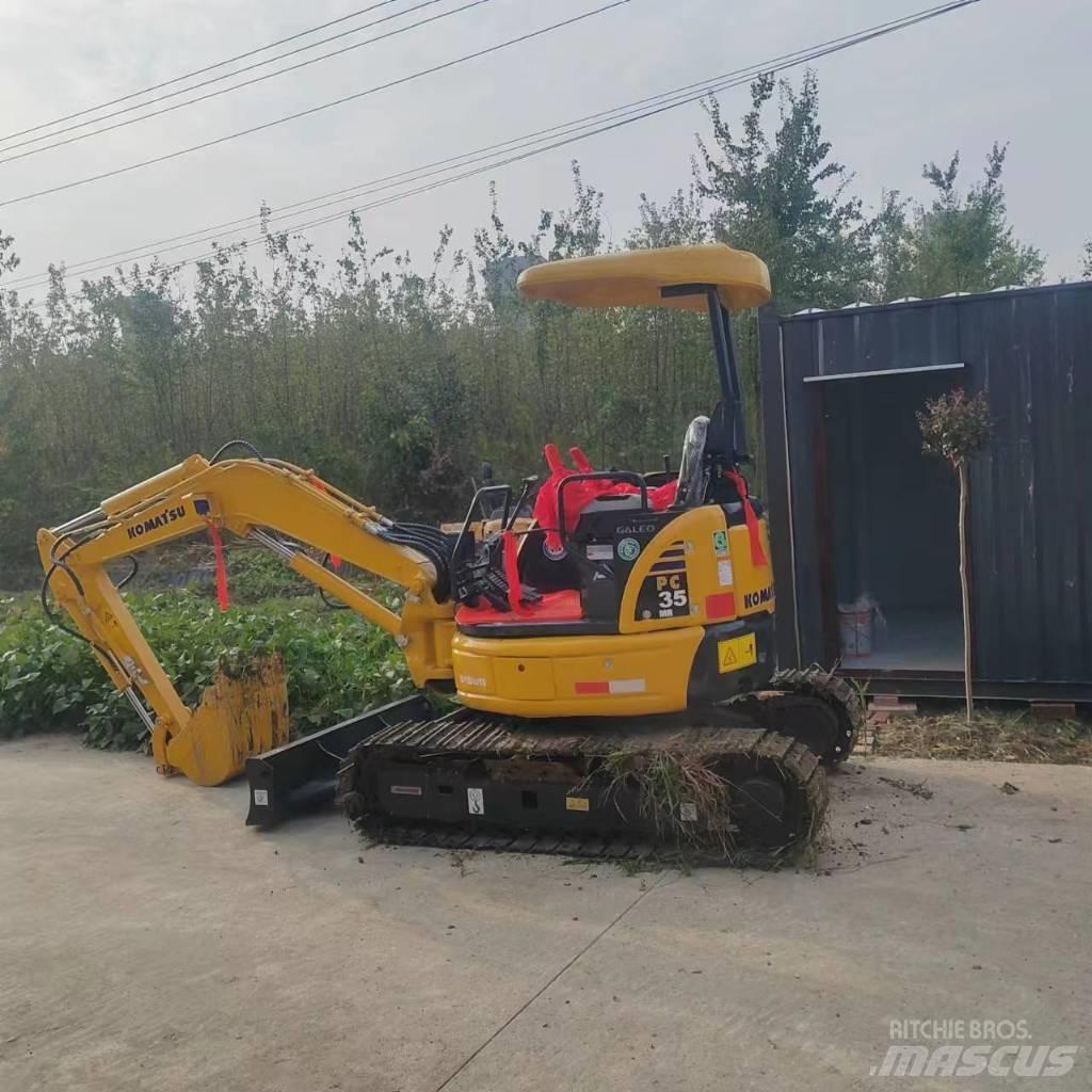 Komatsu PC 35 MR Mini pelle < 7t
