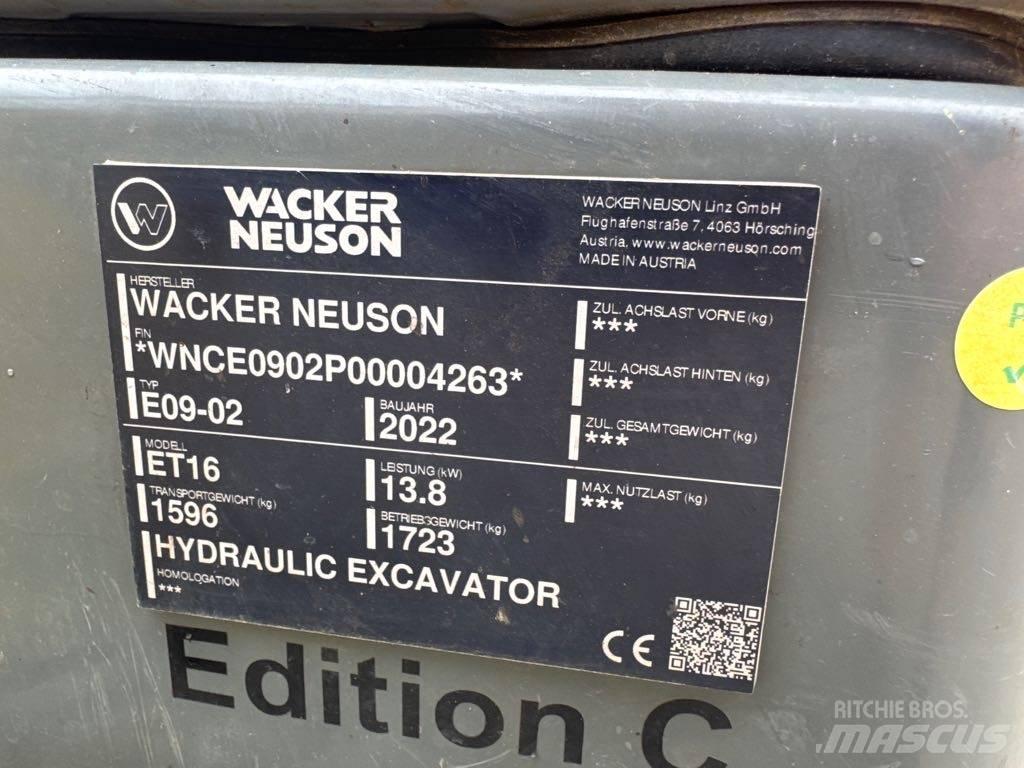 Wacker Neuson ET16 Pelle sur chenilles