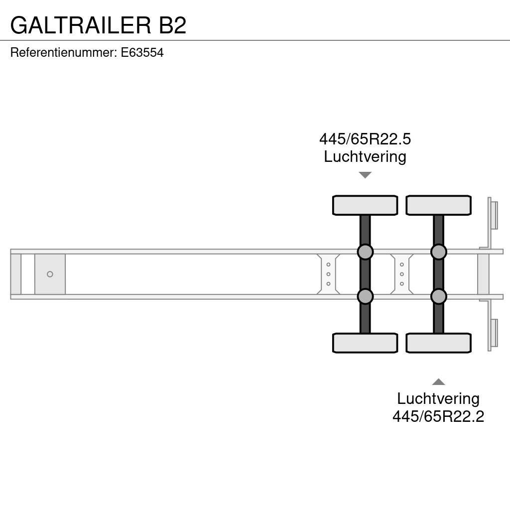  GALTRAILER B2 Benne semi remorque
