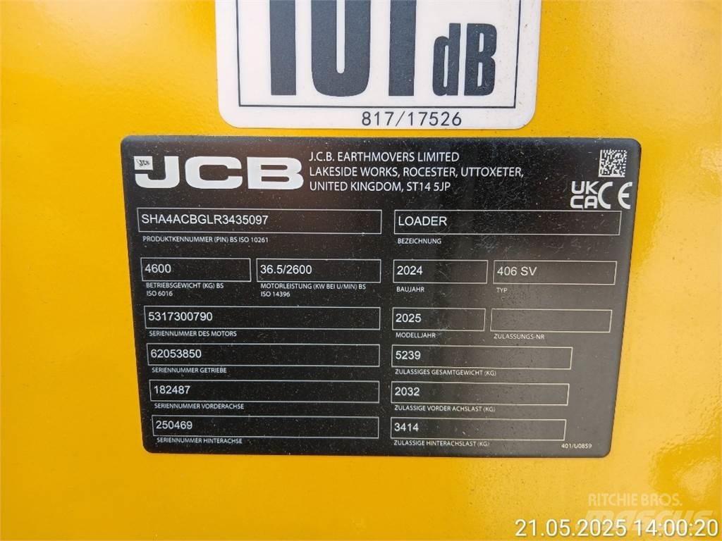 JCB 406 Chargeuse sur pneus