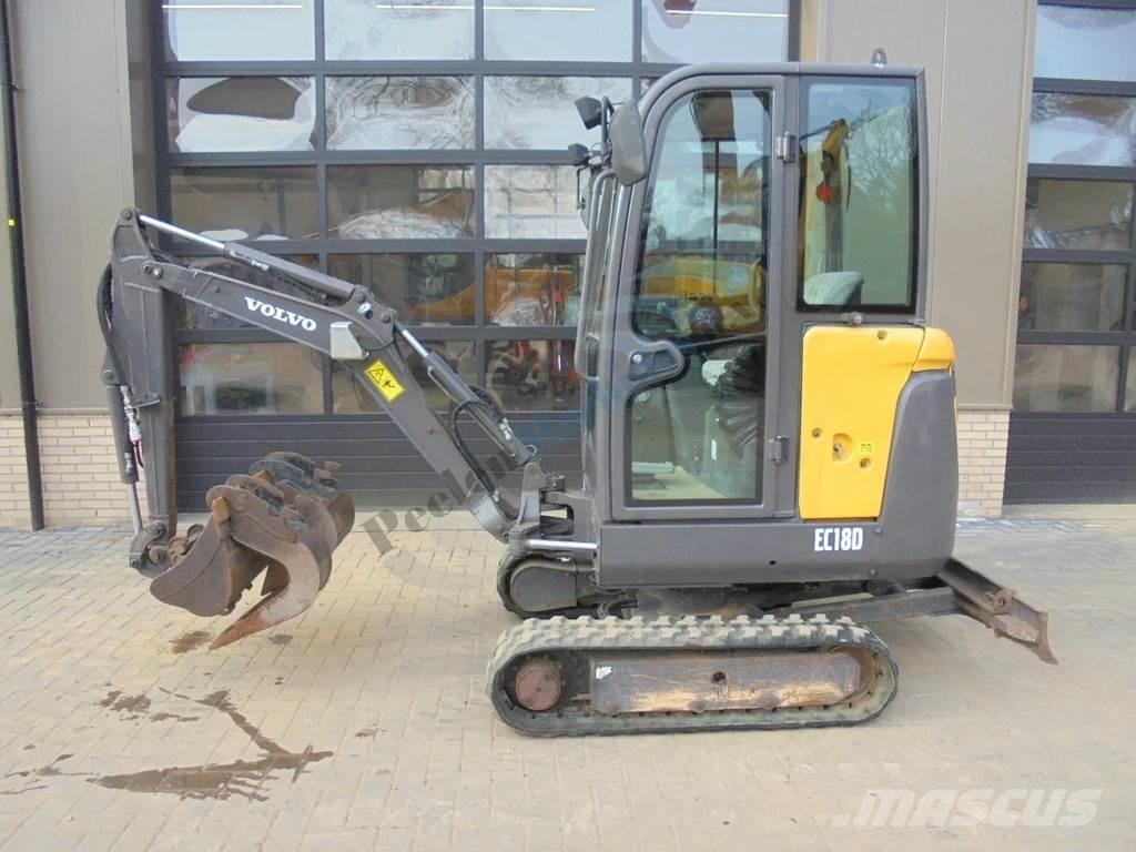 Volvo EC 18 D Mini pelle < 7t