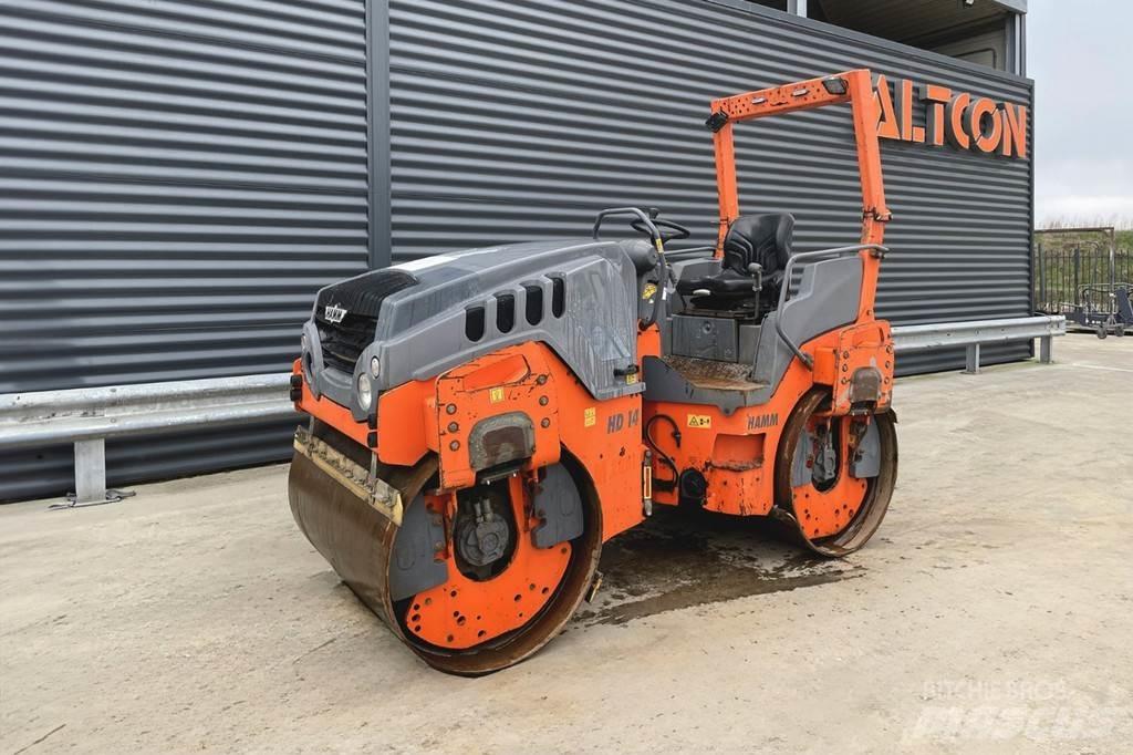 Hamm HD 14 VV Rouleaux tandem