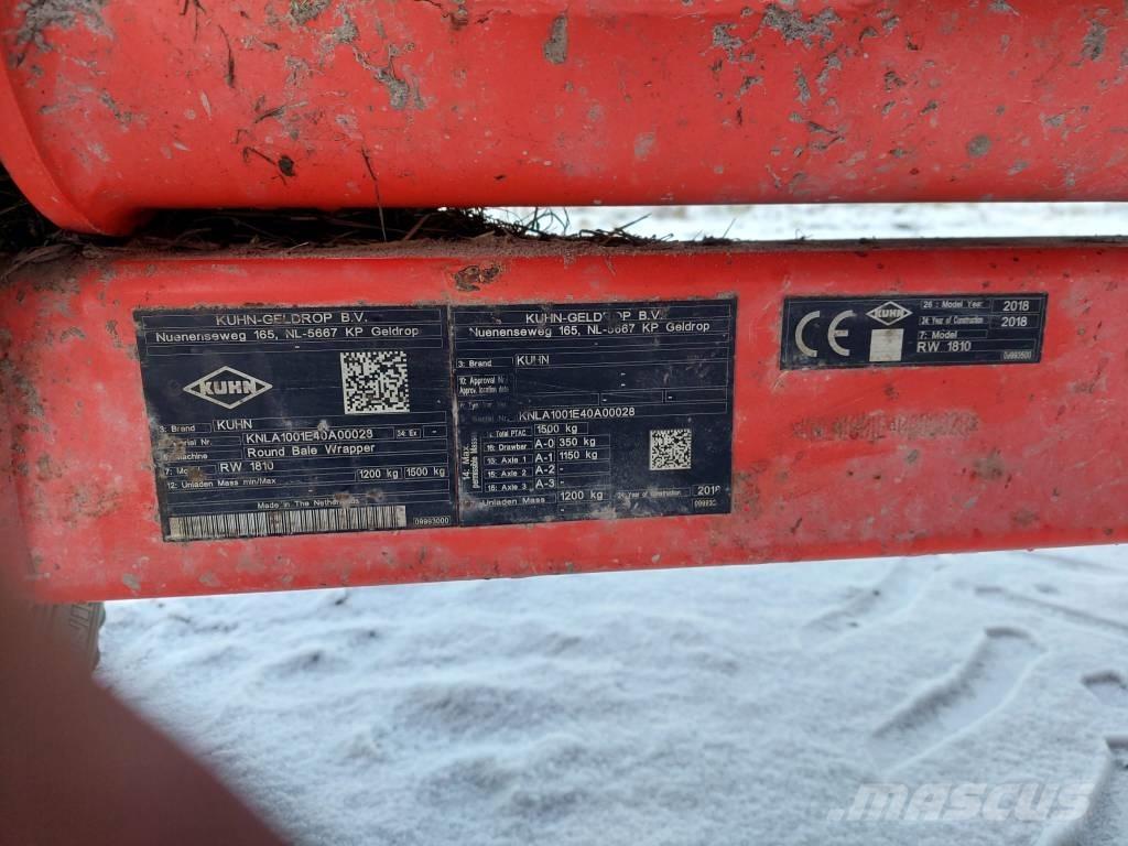 Kuhn RW 1810 3D Enrubanneuse