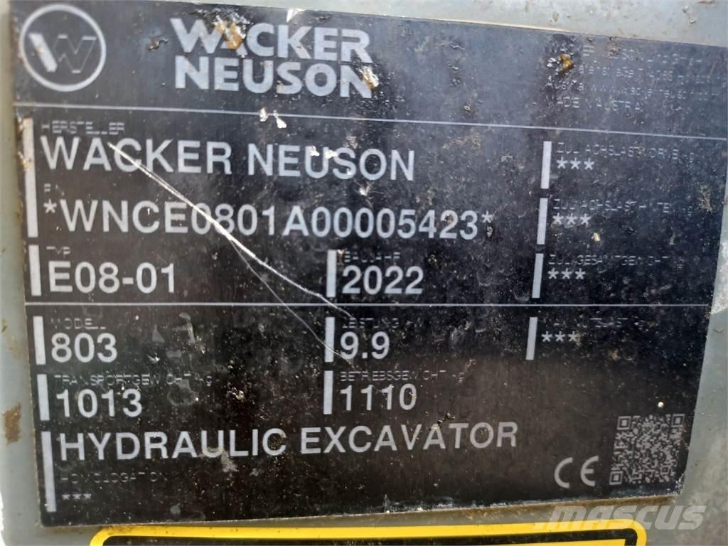 Wacker Neuson 803 Pelle sur chenilles