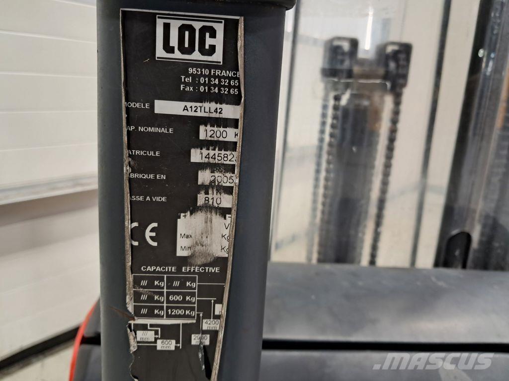 LOC A12TLL42 Gerbeur accompagnant