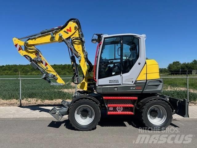 Wacker Neuson EW 100 Pelle sur pneus